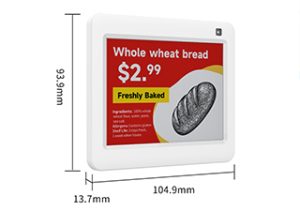 4.2 inch 4 Color ESL Price Tag/Inventory Display Screen for Supermarket/Warehouse
