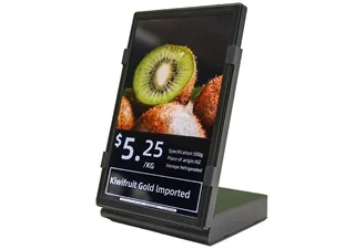 10.1 Inch GE-LCD-PM1017 Z-shape Full Color Video LCD Price Sign